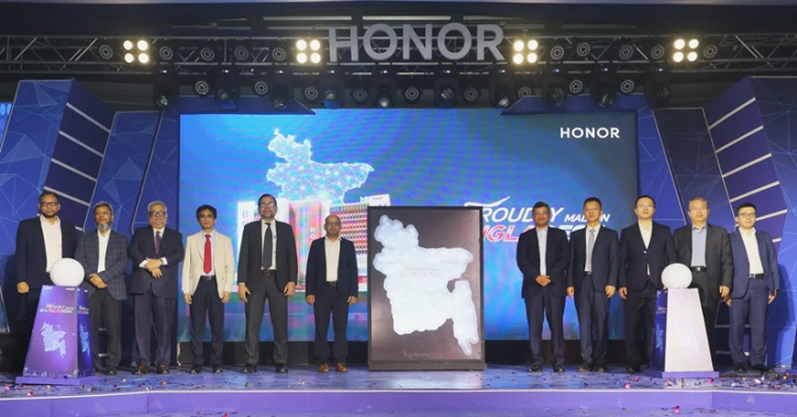 বিশ্বে অনার মোবাইলের পঞ্চম কারখানাটি গাজীপুরে